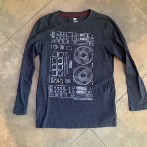 DJ turn table 10 12 Old Navy long sleeve Colton shirt bundle only Halloween